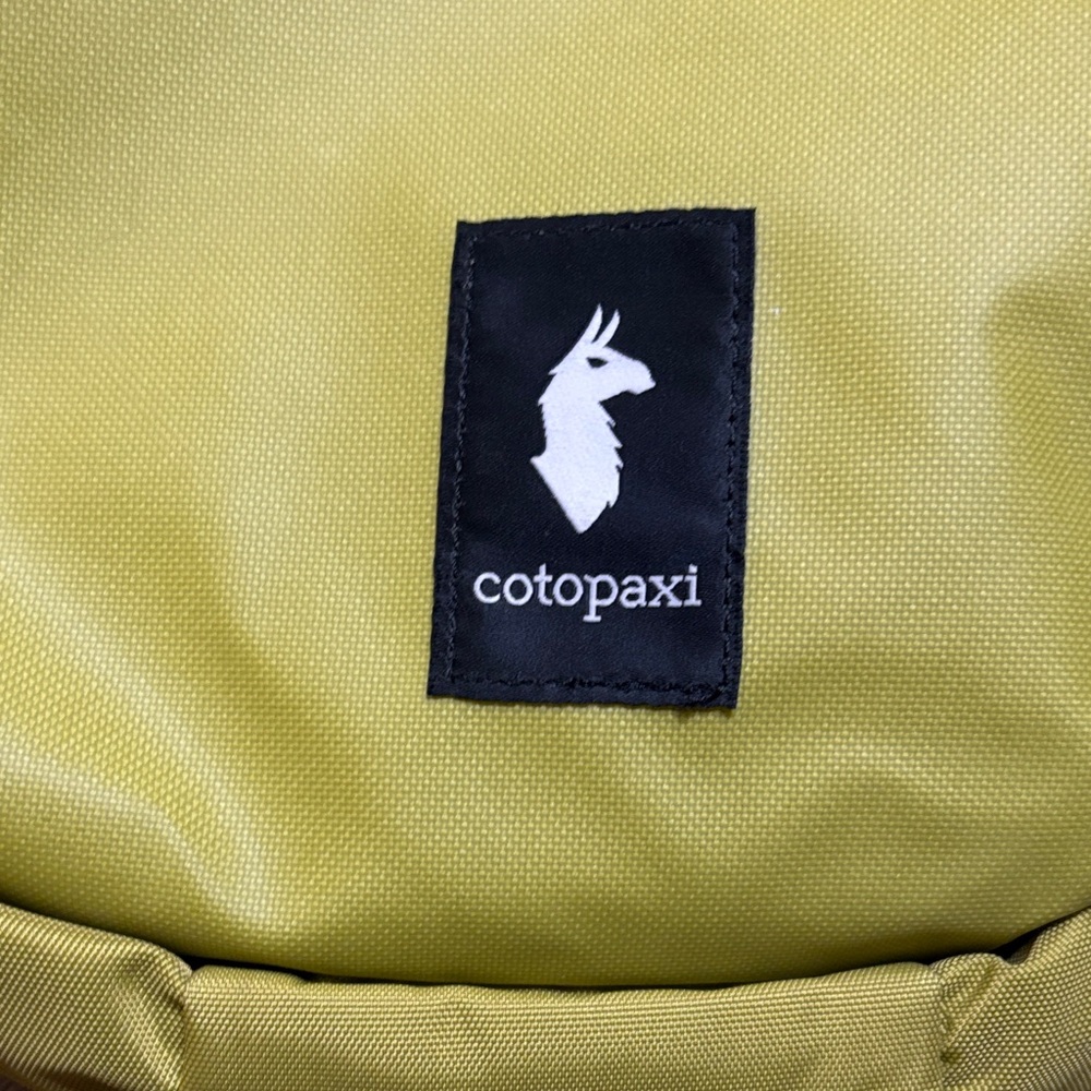 Cotopaxi Chasqui 13L Sling Backpack in Lemongrass - Picture 2 of 11